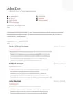 Creative Resume preview