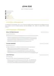 Elegant Resume preview