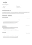Minimalist Resume preview